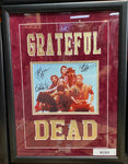 The Grateful Dead Signed Framed Photo