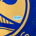 Kevin Durant Golden State Warriors 2016-17 NBA Championship Team Signed Jersey - Blue