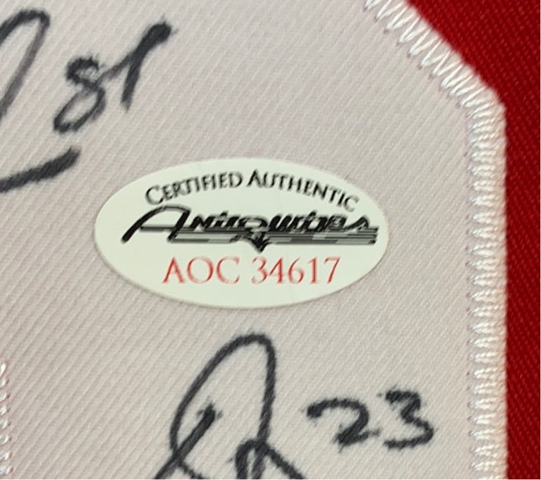 San Francisco 49ers Jersey Niner Empire Signed Jersey by 2012-13 Team  Members – All In Autographs