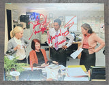 Kate Flannery & Oscar Nunez Signed “The Office” 8x10 Photo Inscribed “Meredith” & “Oscar”