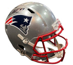 Wes Welker Signed Patriots Full Size Speed Helmet