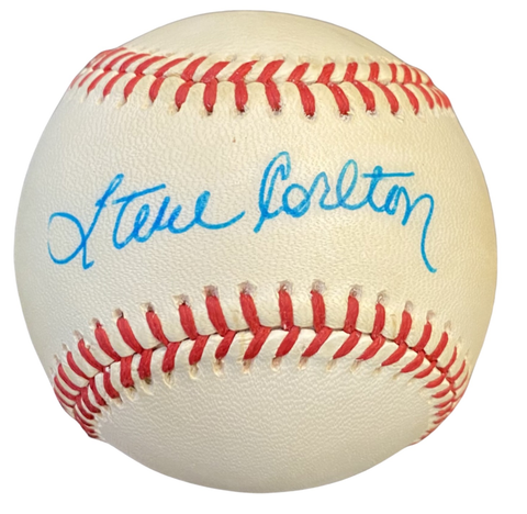 Steve Carlton Minnesota Twins Signed Baseball JSA COA