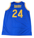 Rick Barry Golden State Warriors Signed Jersey - Blue
