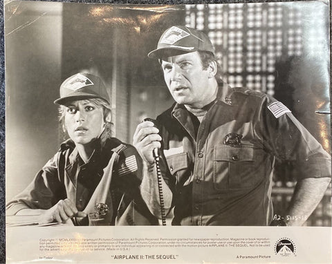 William Shatner "Airplane II: The Sequel" Lobby Card