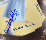 Wizard Of Oz 11x14 Cast signed by Karl Stover, Mickey Carroll, Jerry Marven, and Ruth Duccini