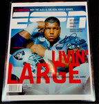Lincoln Kennedy Oakland Raiders Signed ESPN The Magazine Cover