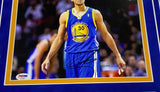 Stephen Curry Warriors 8x10 Comm