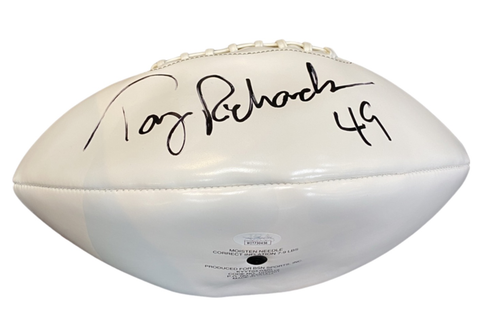Tony Richardson Kansas City Chiefs Autographed Football
