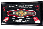 Mike Tyson Mini Belt Deluxe Shadowbox