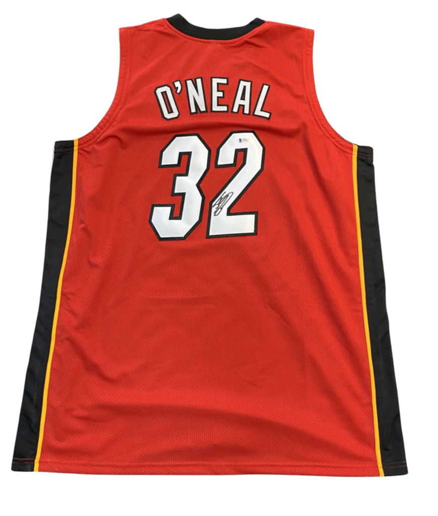 shaquille o neal heat jersey