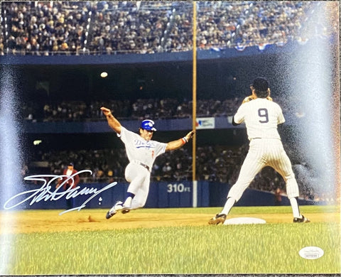 Steve Garvey Los Angeles Dodgers Signed 1981 World Series Photo