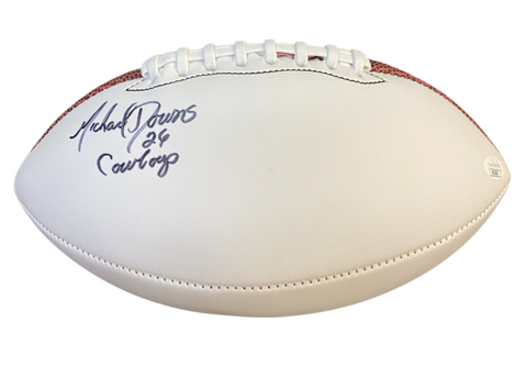 Michael Downs Dallas Cowboys Autographed Football