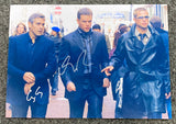 Ocean’s 12 Signed Photo of George Clooney Matt Damon and Brad Pitt