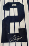 Giancarlo Stanton New York Yankees Autographed Jersey - White