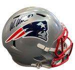 Wes Welker Signed Patriots Full Size Speed Helmet