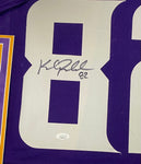 Kyle Rudolph Minnesota Vikings Autographed Jersey - Purple