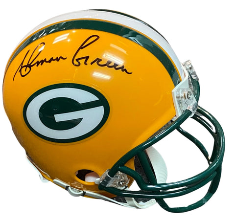 Ahman Green Signed Packers Mini Helmet Beckett Authenticated