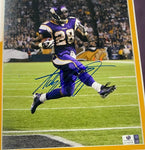 Adrian Peterson Minnesota Vikings Signed Framed Photo