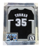 Frank Thomas Chicago White Sox Framed Autographed Jersey - Black -Beckett COA