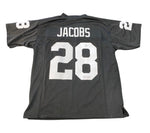 Josh Jacobs Oakland/Las Vegas Raiders Signed Jersey - Black Beckett COA
