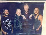 Metallica Band Signed Photo