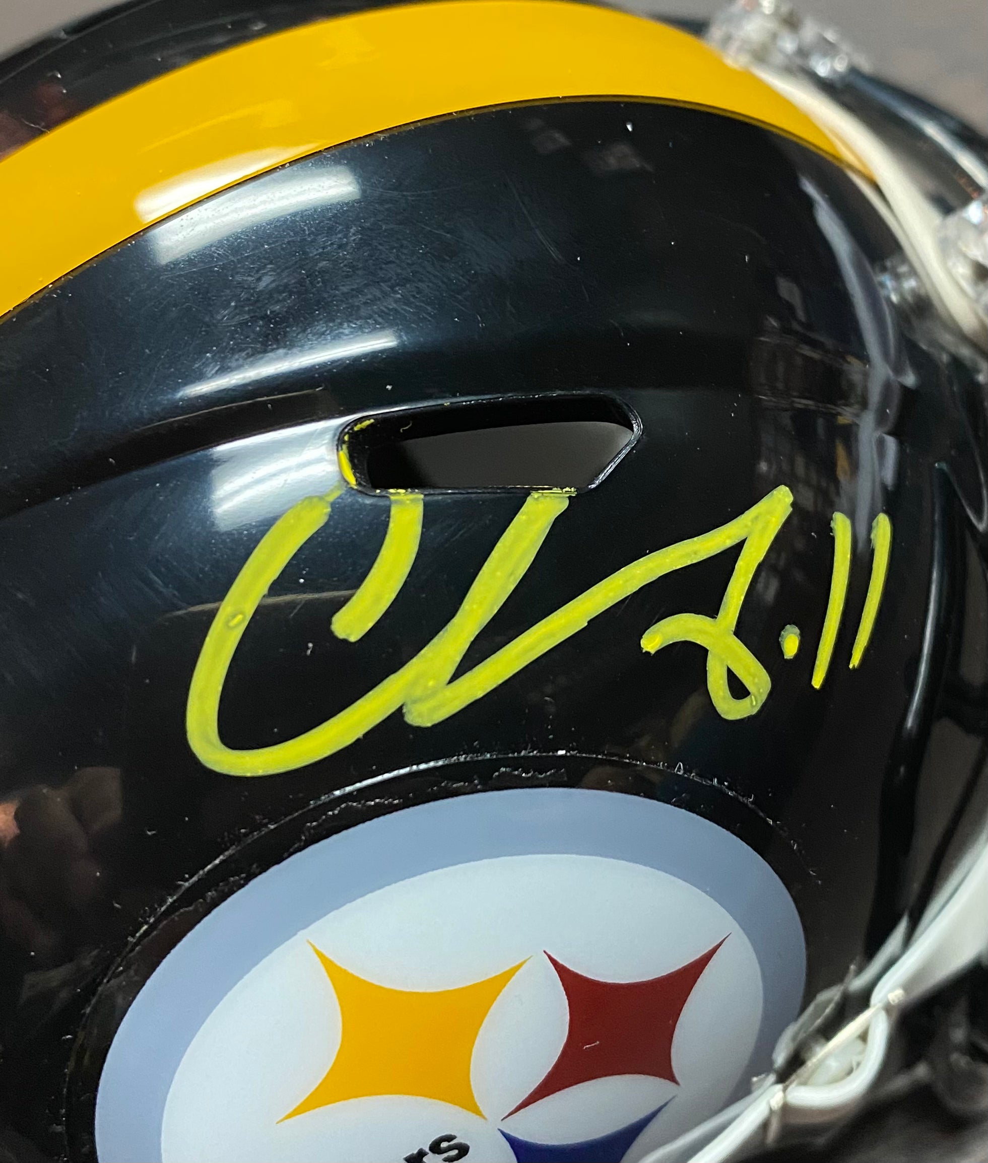 Chase Claypool Signed Steelers Speed Mini Helmet – All In Autographs