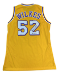 Jamaal Wilkes Los Angeles Lakers Signed Jersey - Yellow
