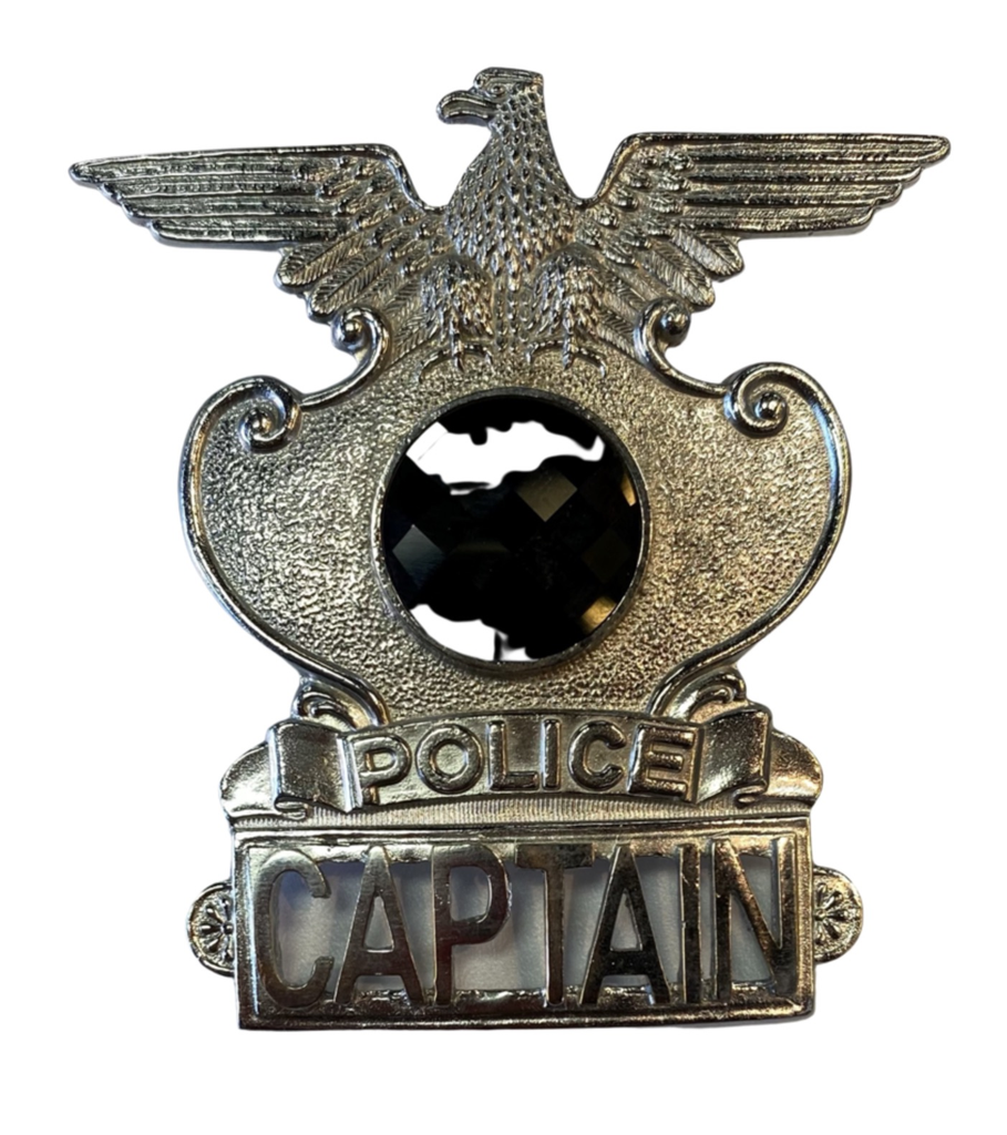 Michael Jackson worn Police Captain Pin – All In Autographs