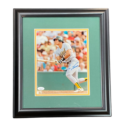 Jose Canseco - Oakland Athletics - Framed Signed 8x10 Photo