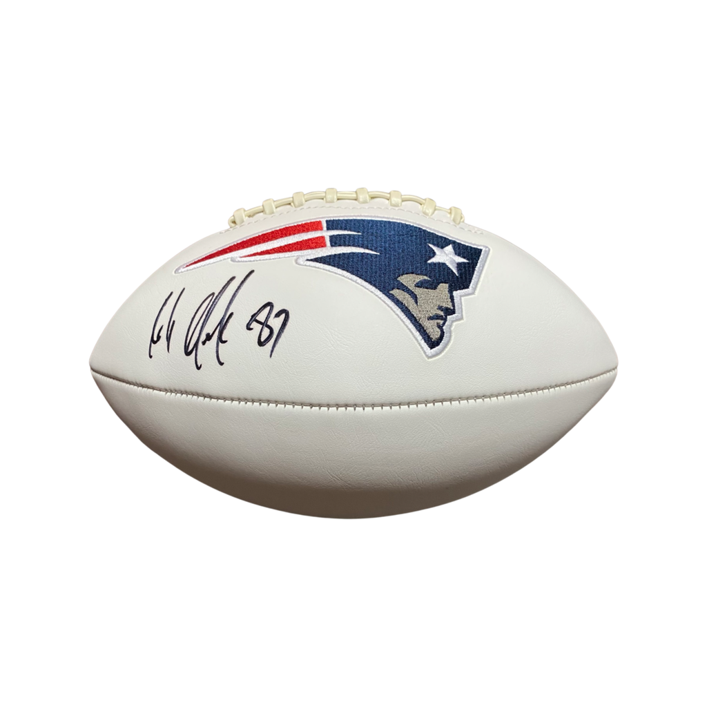 Rob Gronkowski - New England Patriots - Autographed Super Bowl  Commemorative Football – All In Autographs