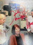 Kate Flannery & Oscar Nunez Signed “The Office” 8x10 Photo Inscribed “Meredith” & “Oscar”