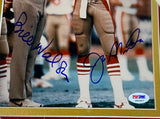 Bill Walsh & Joe Montana San Francisco 49ers Autographed Photo 8x10 Commemorative