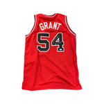 Horace Grant Signed Bulls Jersey JSA Authenticated Inscribed “4x Champs”