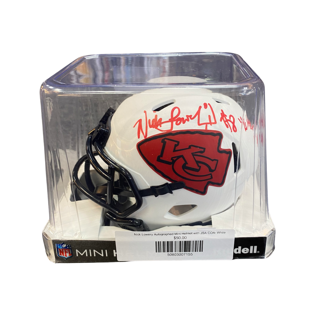 Marcus Allen Kansas City Chiefs Signed Mini Helmet – All In Autographs