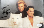 Siegfried & Roy Signed Postcard