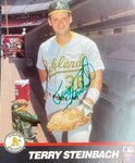 Terry Steinbach Oakland A's Signed Photo