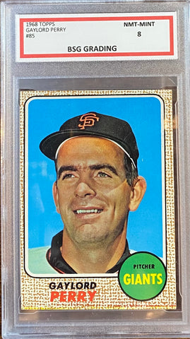 1968 Topps Gaylord Perry #85 BSG 8