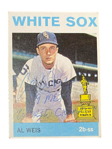 1964 Topps Al Weis Autographed Card