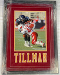 Pat Tillman 11x14 No Photo in 26x19 Frame with Name in Matting