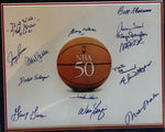 NBA at 50 years 60 of the greatest Cards and photos Signed with multiple COA's