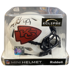 Tony Richardson Kansas City Chiefs Autographed Mini Helmet - White