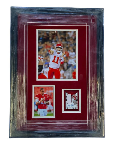 Alex Smith Kansas City Chiefs Autographed Luxe Football Trading Card
