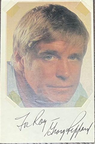 George Peppard auto photo