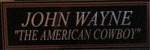 John Wayne Shadowbox w- Rifle & Lariat