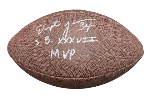 Dexter Jackson Signed NFL Football Inscribed “S.B. XXXVII MVP”