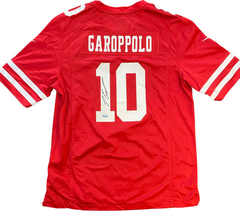 Jimmy Garoppolo San Francisco 49ers Autographed Jersey - Red