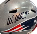 Wes Welker Signed Patriots Full Size Speed Helmet
