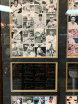 100 Greatest Baseball Players Framed Laser Autographed Comm