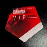 Soundgarden & Nine Inch Nails - Unused VIP Pass. Irvine CA, August 22, 2014