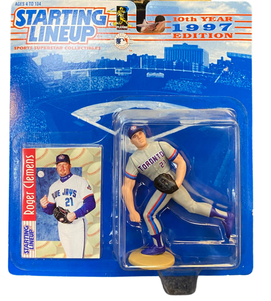 Roger Clemens Toronto Blue Jays Starting Lineup Action Figure – All In  Autographs
